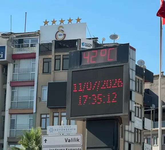 Aydınlılar kavurucu sıcaklar nedeniyle sokağa çıkmıyor