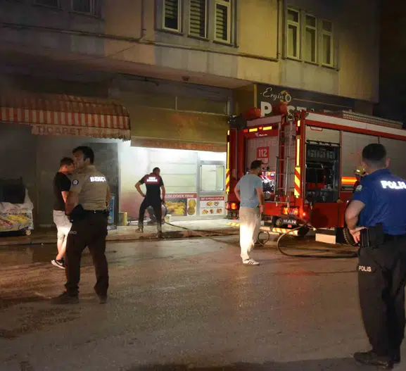 Ünye'deki fırında fındık kabuğu paniği