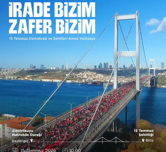 15 Temmuz anma yürüyüşü 10'uncu yılında İstanbul'da başlıyor