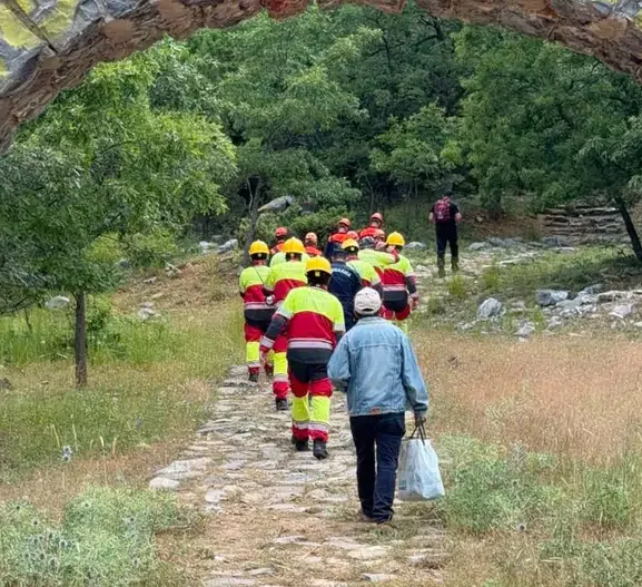 Konya Seydişehir’de dağlık alanda kaybolan kadın aranıyor