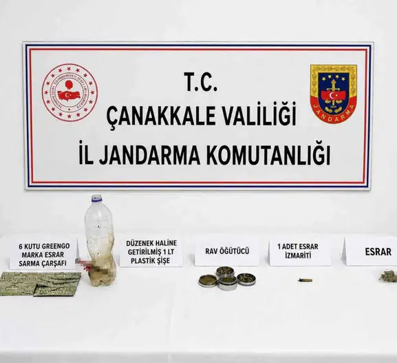 Çanakkale merkezli üç ilçede uyuşturucu operasyonu düzenlendi