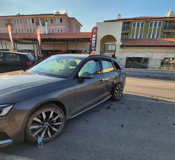 Akçadağ’da otomobil ve motosiklet kazası 2 yaralı