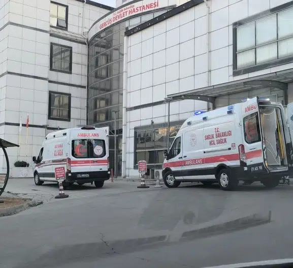 Gercüş'te inşaat kazası Üç işçi yaralandı