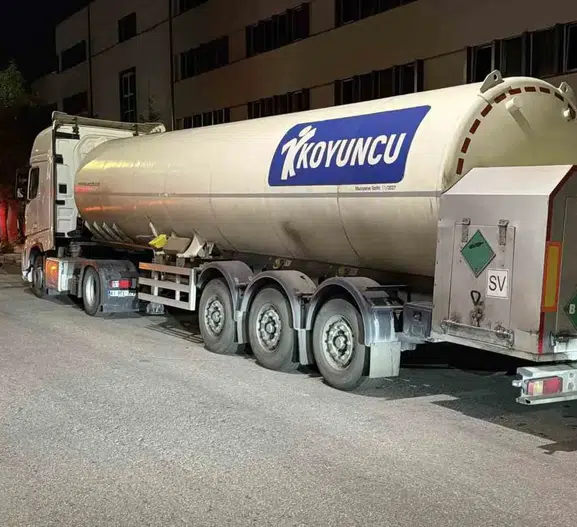 Bolu trafiğini kilitleyen azot sızıntısı korku dolu anlar yaşattı