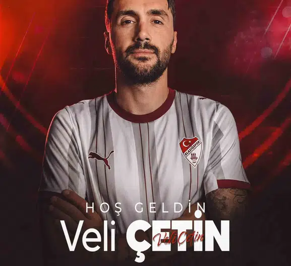 Elazığspor savunmaya tecrübeli stoper Veli Çetin’i ekledi