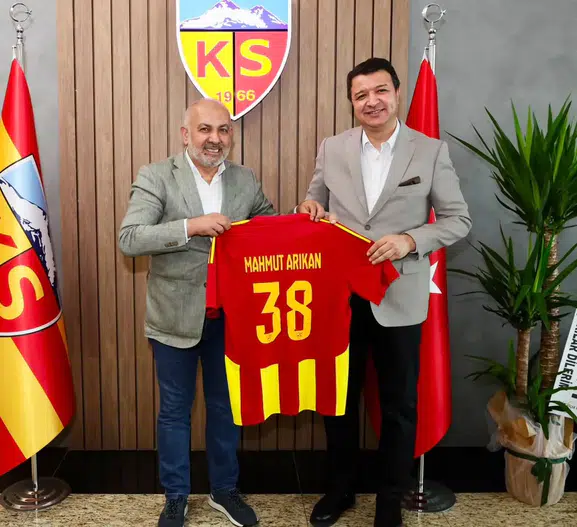 Mahmut Arıkan Kayserispor tesislerine konuk oldu