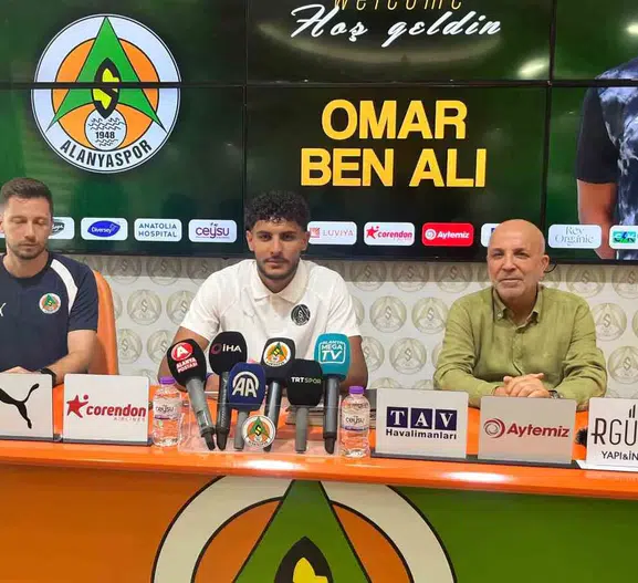 Alanyaspor Tunuslu golcü Omar Ben Ali ile anlaştı