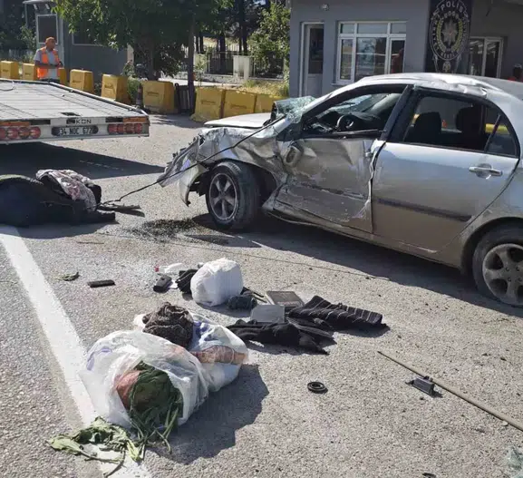 Amasya'da trafik kazası 7 yaşındaki çocuk hayatını kaybetti