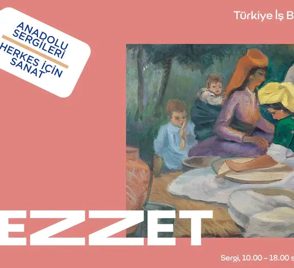 Iğdır İş Bankası şubesi iki günlüğüne sanat galerisine dönüştü
