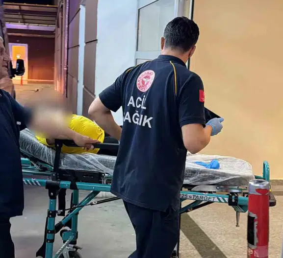 Adıyaman yolunda kaza İki çocuk yaralandı