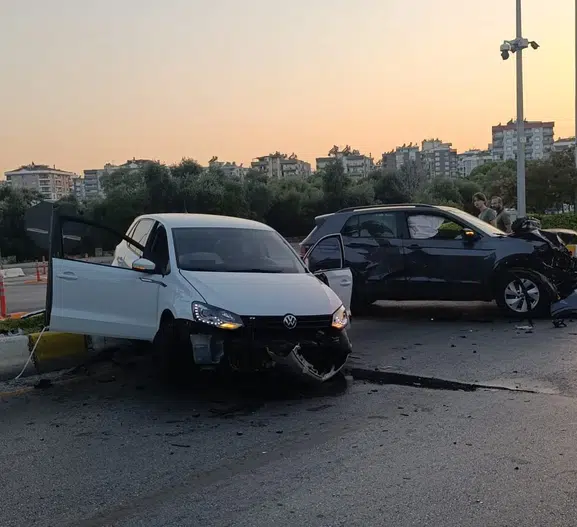 Aydın Efeler'de trafik kazası Bir kişi yaralandı