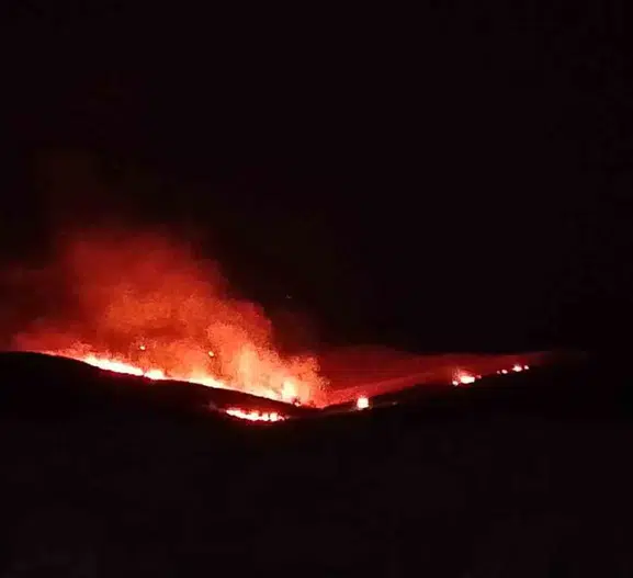 Silvan'da yangın Ekipler alevlere karşı teyakkuzda