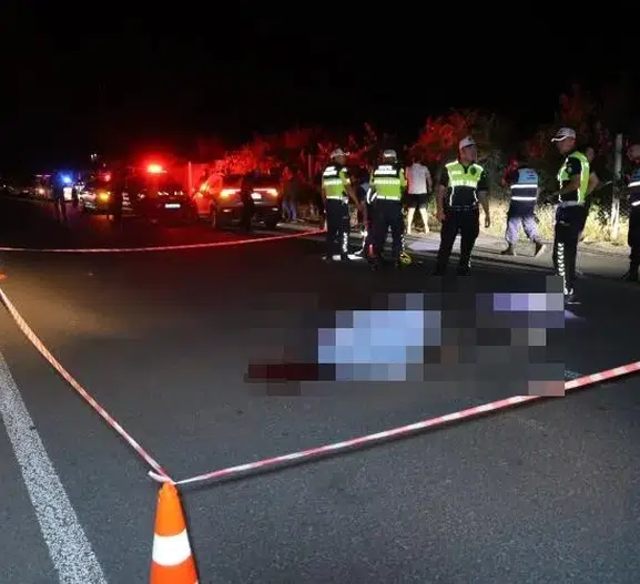 Nevşehir'de yaya geçidindeki feci kaza güvenlik kamerasında