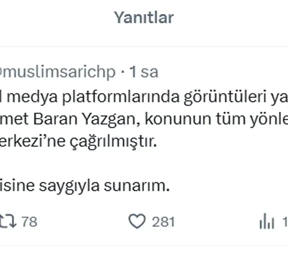 CHP Edirne Milletvekili Ahmet Baran Yazgan’a yönelik saldırı soruşturması
