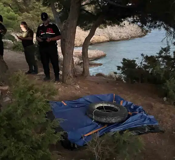Datça sahillerinde karavan ve çadır kampına jandarma engeli