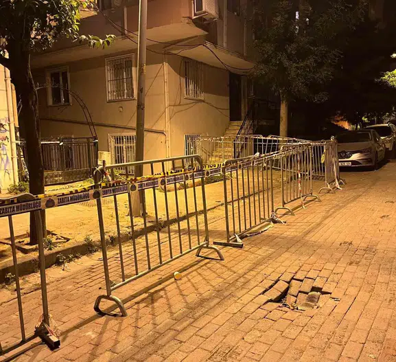 Güngören'de gece yarısı balkon paniği