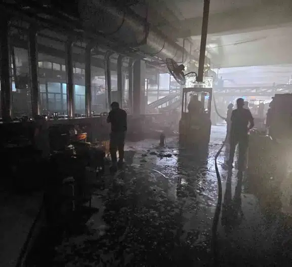 Kahramanmaraş’ta sanayi bölgesinde büyük panik