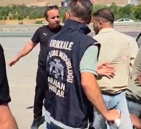 Kırıkkale yolunda yakayı ele verdi