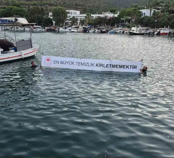 Bodrum’da denizlerin bereketi için Vira Bismillah: 10 bin yavru levrek sularla buluştu