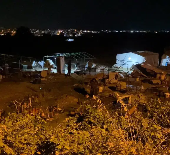 İnegöl'de çadır kentteki kavgada 6 kişi hastanelik oldu