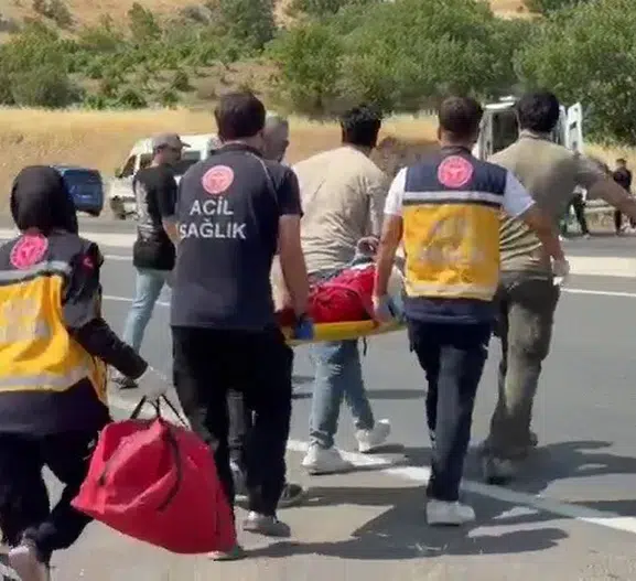 Adıyaman Kahta'da nefes kesen kovalamaca kameraya yansıdı