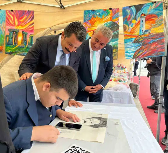 Vali Demiryürek'i şaşırtan yetenek: Ahilik Haftası'nda duygusal anlar
