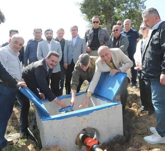 Amasya'nın bereketli topraklarında modern sulama dönemi resmen başladı