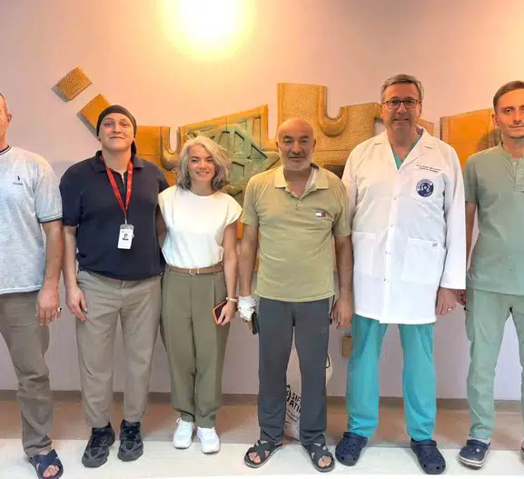Çorum'dan Kayseri'ye uzanan şifa yolu: Omuzundaki tümörden kendi dokusuyla kurtuldu