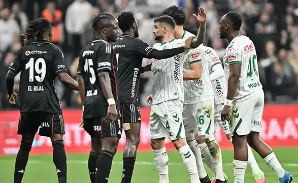 Dolmabahçe'de Konyaspor fırtınası: Beşiktaş kupaya son saniye golüyle veda etti
