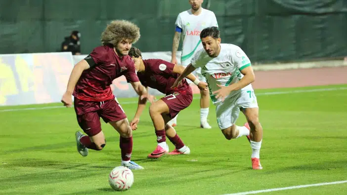 Isparta Atatürk Stadı'nda tek golle gelen zafer: Hatayspor eli boş döndü