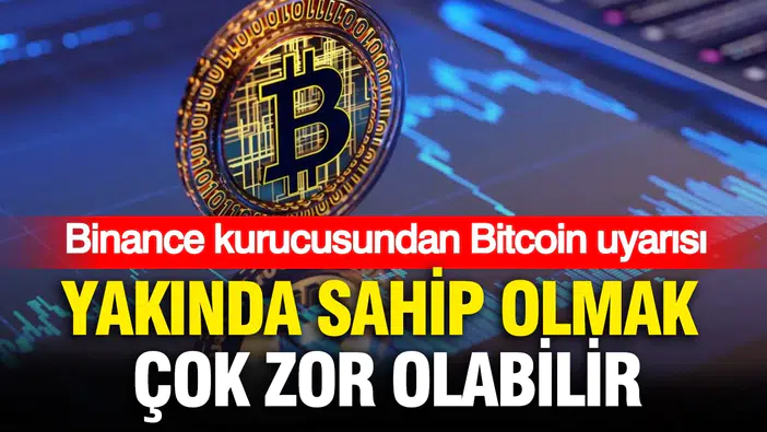 Binance kurucusundan kritik uyarı: Yakında lüks haline gelebilir