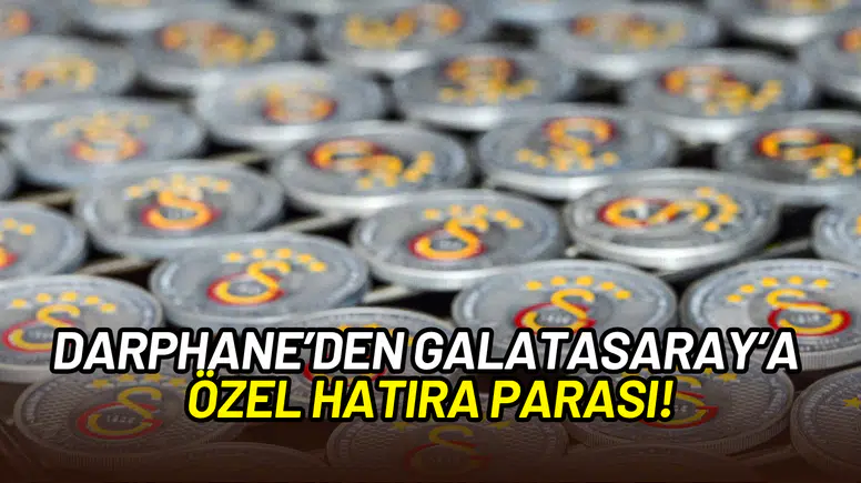 Galatasaray, 25. şampiyonluğunu satışa sunuyor: Darphane’den 5 bin adet hatıra parası