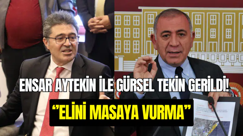 Ensar Aytekin’den Gürsel Tekin’e sert karşılama: ‘’5 bin polisle buraya gelinir mi?’’
