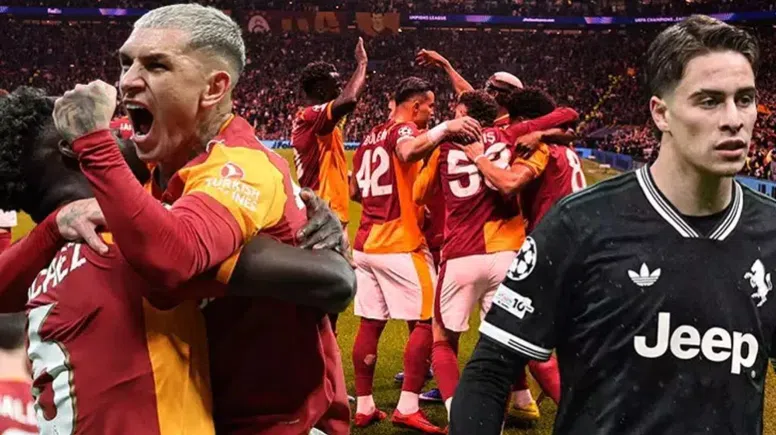 Galatasaray sahasında Juventus'u farklı skorla devirdi