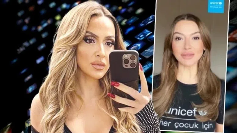 Hadise UNICEF ile olan bağını kopardığını duyurdu
