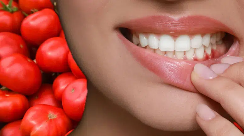 Sakın çöpe atmayın! Domatesteki o madde dişlerinizi kurtarabilir
