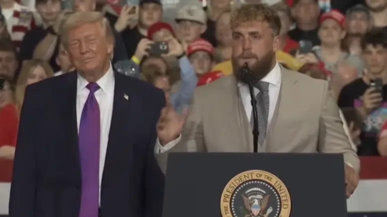 Trump’tan Jake Paul’a: “Aday olursan yanındayım”