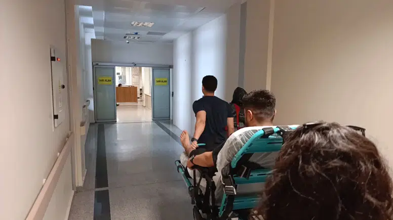 Adıyaman'da elektrikli bisiklet kazası Bir kişi yaralandı
