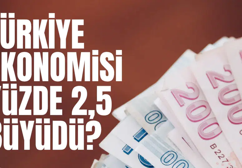 Türkiye ekonomisi yüzde 2,5 büyüdü: Peki vatandaş neden hissetmiyor?