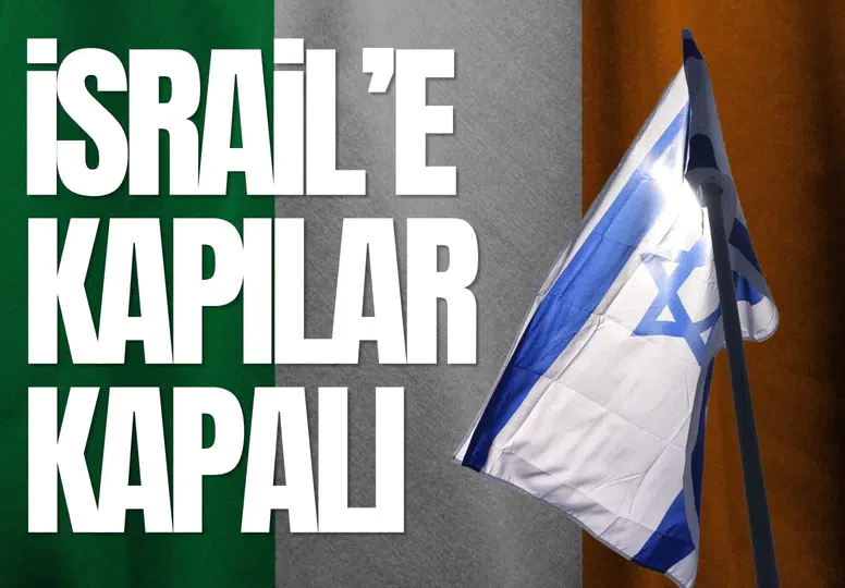 İrlanda iki İsrailli bakana kapıları kapattı