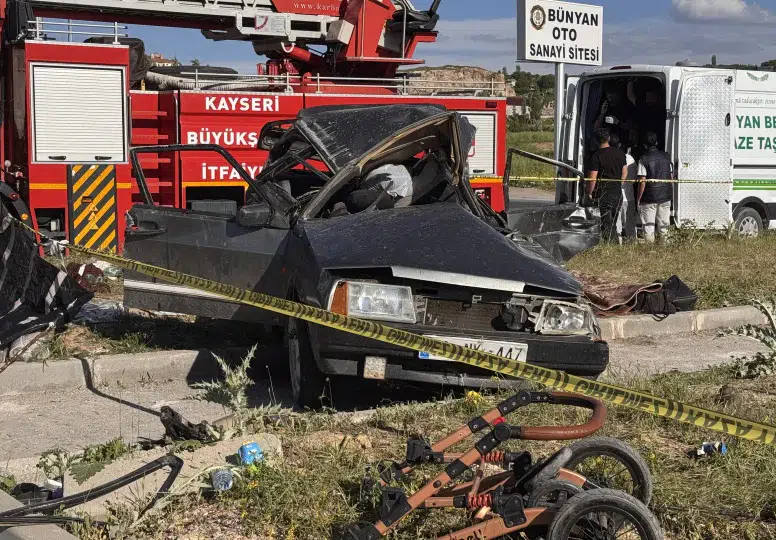 Kayseri'de feci kaza: 3 kişi hayatını kaybetti