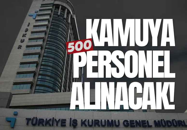 Niğde’de kamu kurumlarına 500 personel alınacak