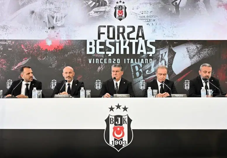 Beşiktaş’ta İtalyan rüzgarı: Vincenzo Italiano imzayı attı