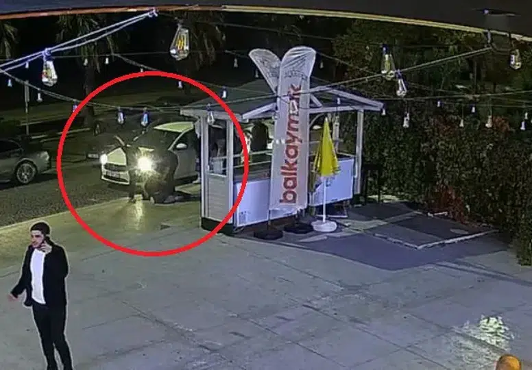 Konuşma bahanesiyle çağırdığı eski sevgilisini sokak ortasında darp etti!