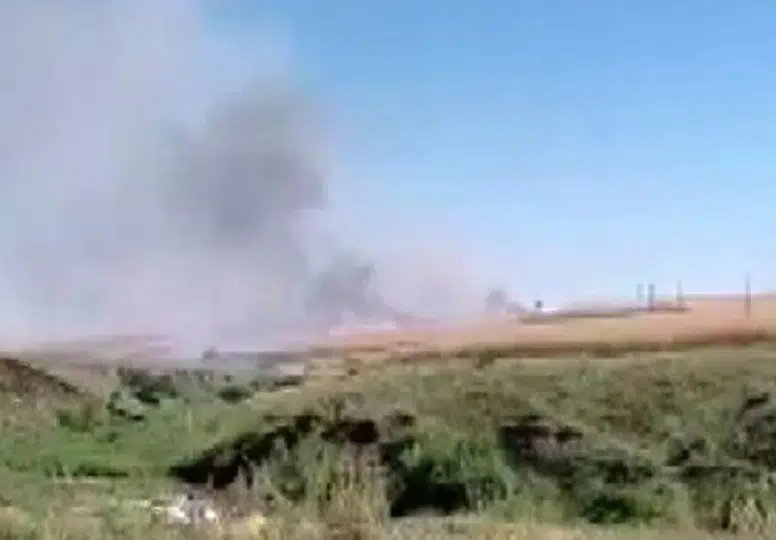 Hasat mevsiminde büyük şok: Bir kıvılcım 150 dönümü küle çevirdi