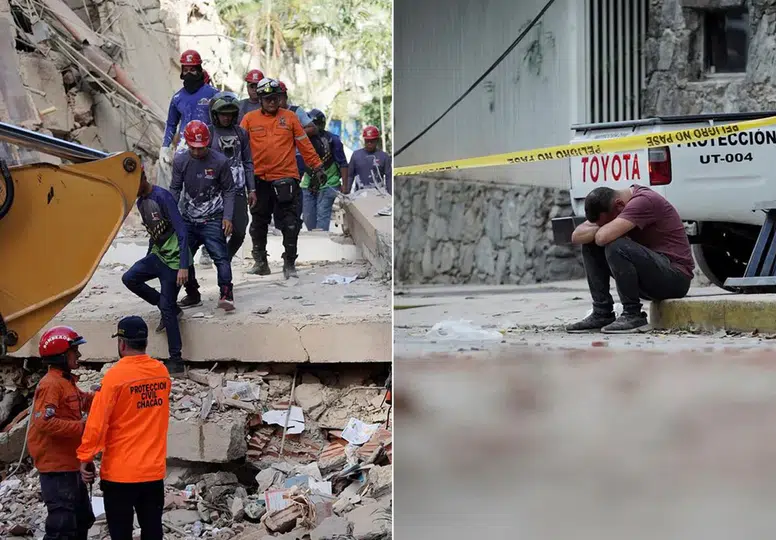 Venezuela'da 39 saniye arayla gelen çifte felaket: Ölü sayısının korkutuuyor