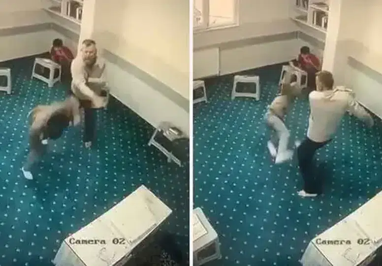 Küçük öğrenciye şiddet uygulayan görevli tutuklandı
