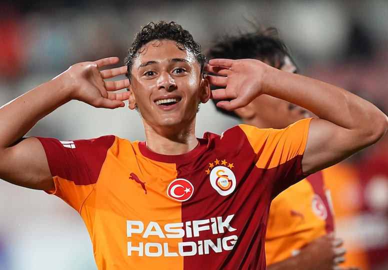 Galatasaray'ın gençleri Ümraniyespor'u dağıttı: Ada Yüzgeç'ten vefalı gol sevinci