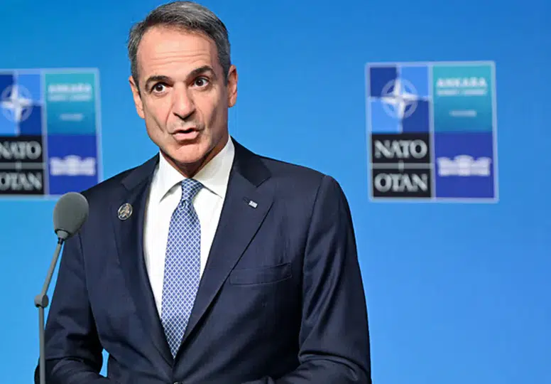 Miçotakis'ten NATO kürsüsünde skandal çıkış: Türkiye'yi hedef aldı!