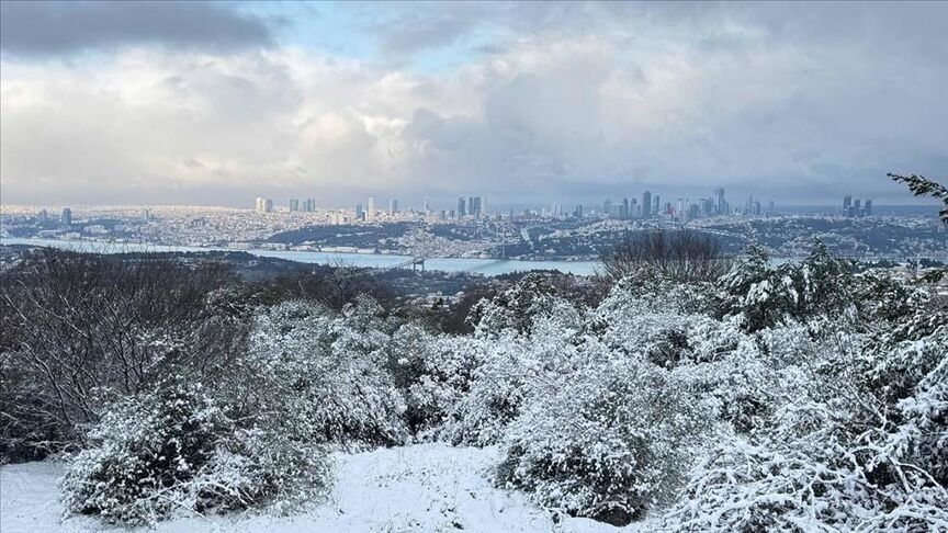 İstanbul'dan kar manzaraları 5